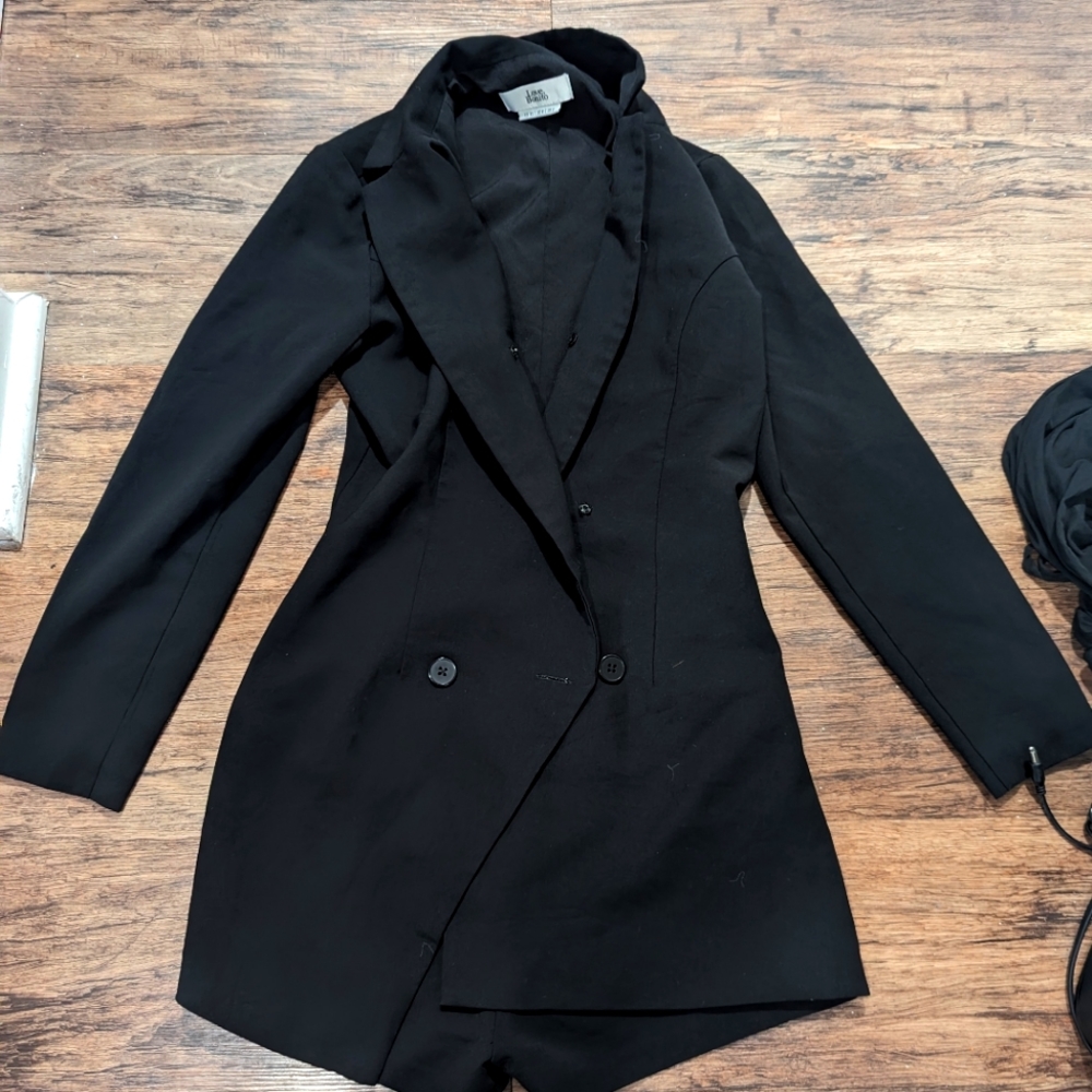 Black Blazer Dress